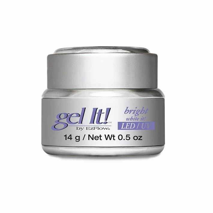 GEL IT! LED/UV BRIGHT WHITE IT! 14 gr REF : 42361 EZFLOW GEL IT! LED/UV BRIGHT WHITE IT! 14 gr REF : 42361 EZFLOW