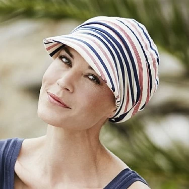 GORRA SAVANNA 1022 - ALGOD�N ARENAL ESTAMPADO MARINERO
