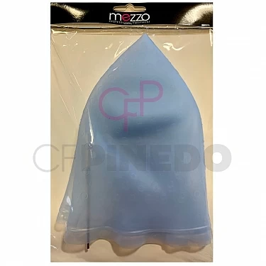 GORRO MECHAS SILICONA AZUL CON GANCHO REF.763224 MEZZO