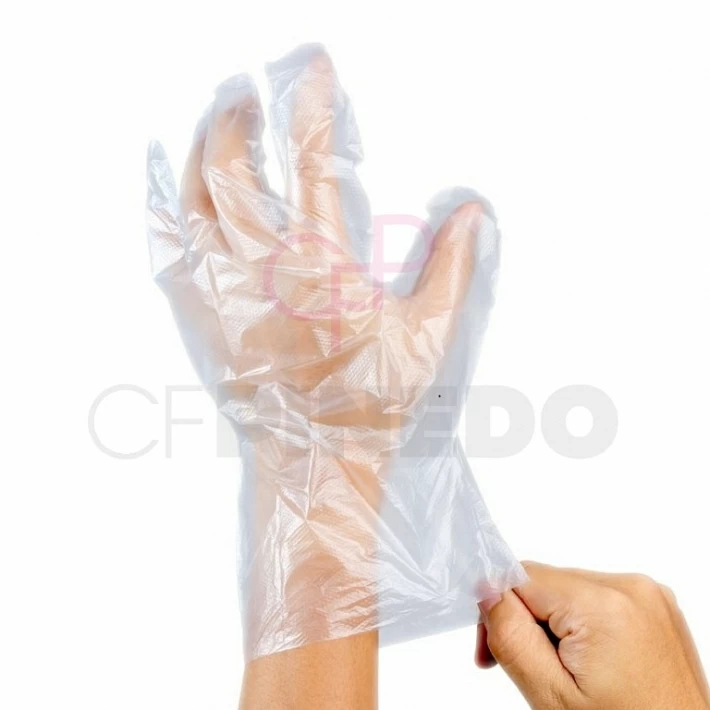 GUANTES DE POLIETILENO ALTA DENSIDAD GOFRADO 100 UNIDADES REF.04/01/010 GUANTES DE POLIETILENO ALTA DENSIDAD GOFRADO 100 UNIDADES REF.04/01/010