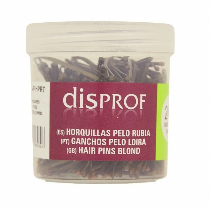 HORQUILLAS PELO RUBIA (250 UNIDADES) DISPROF REF : VP-HPRT