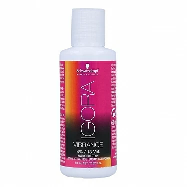 IGORA VIBRANCE LOCION ACTIVADORA 4% / 13 VOL. 60 ML. IGORA VIBRANCE LOCION ACTIVADORA 4% / 13 VOL. 60 ML.