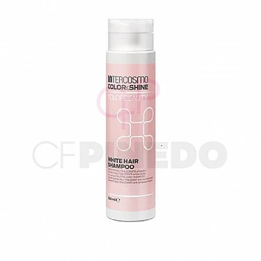 INTERCOSMO CHAMPU COLOR BEAUTY WHITE HAIR 300 ML COLOR & SHINE - ANTIAMARILLO INTERCOSMO CHAMPU COLOR BEAUTY WHITE HAIR 300 ML COLOR & SHINE - ANTIAMARILLO