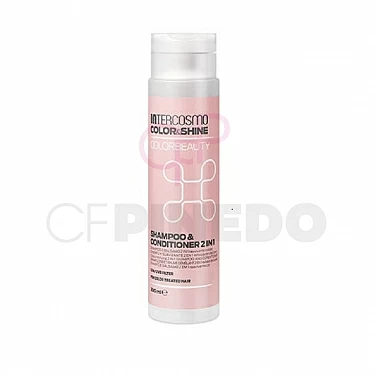 INTERCOSMO CHAMPU Y SUAVIZANTE 2 EN 1 COLOR BEAUTY 300 ML COLOR & SHINE INTERCOSMO CHAMPU Y SUAVIZANTE 2 EN 1 COLOR BEAUTY 300 ML COLOR & SHINE