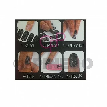 JEWELS NAIL ART WRAPS REF : 830 AMAZING SHINE_1