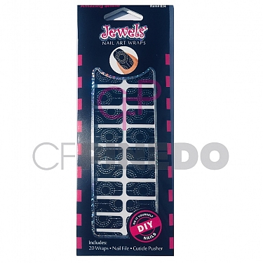 JEWELS NAIL ART WRAPS REF : 834 AMAZING SHINE