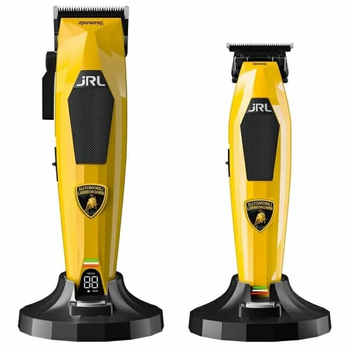 JRL COMBO LAMBORGHINI DIAMANTE PROFESIONAL HAIR CLIPPER & TRIMMER - AMARILLO