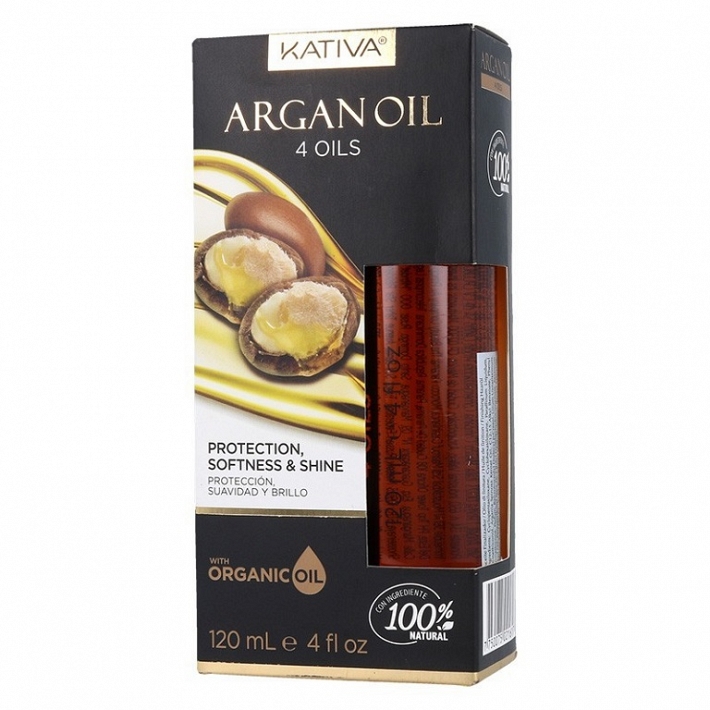 KATIVA ARGAN OIL ACEITE CABELLO 4 OILS 60 ML.