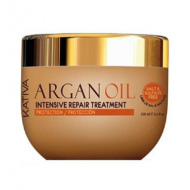 KATIVA ARGAN OIL INTENSE REPAIR TREATMENT 250 ML.
