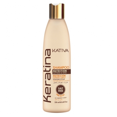 KATIVA KERATINA SHAMPOO 250 ML.