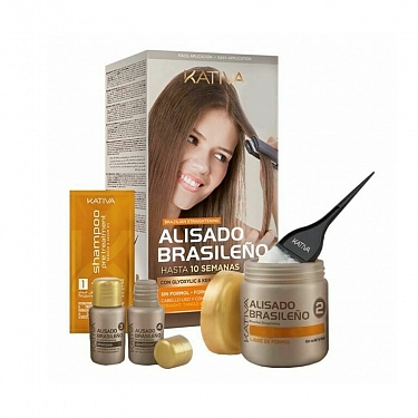 KATIVA KIT ALISADO BRASILEO KERATIN & ARGAN OIL