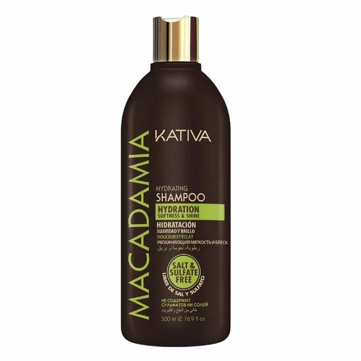 KATIVA MACADAMIA CHAMPU HIDRATANTE 500 ML. KATIVA MACADAMIA CHAMPU HIDRATANTE 500 ML.