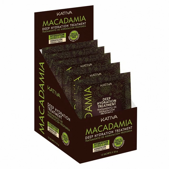 KATIVA MACADAMIA MASCARILLA INTENSIVA SOBRE 35 GR. KATIVA MACADAMIA MASCARILLA INTENSIVA SOBRE 35 GR.