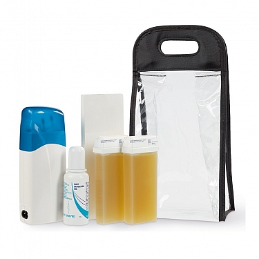 KIT DEPILACION (BOLSA TRANSPARENTE AZUL) REF.7410803_1