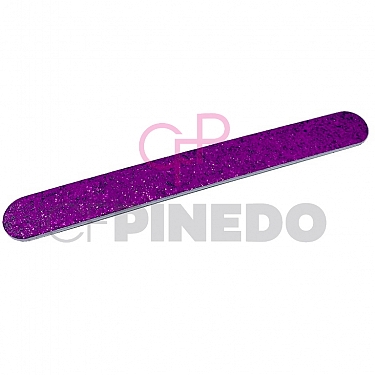 LIMA ACOLCHADA PALOMA PINEDO GLITTER FUCSIA (10 UNIDADES) 1 CARA