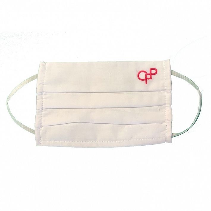 MASCARILLA ALGODON TABLAS CON LOGO LAVABLE COLOR NEGRO (2 UNIDADES)