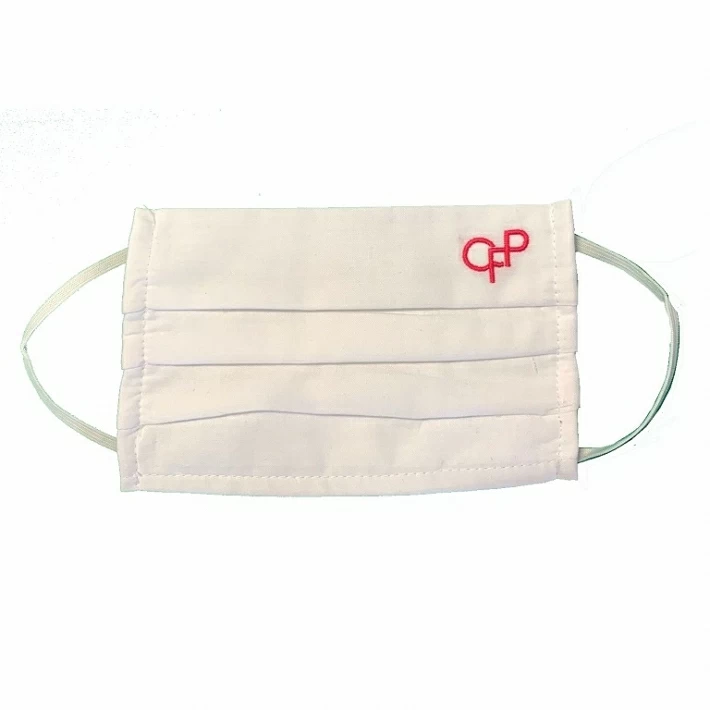 MASCARILLA ALGODON TABLAS CON LOGO LAVABLE COLOR NEGRO (2 UNIDADES)