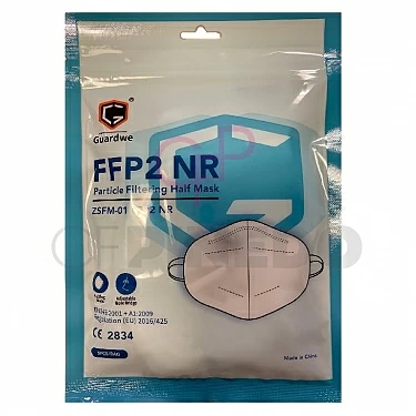 MASCARILLA FFP2 NR NORMATIVA EUROPEA + EXTENSOR PL�STICO PARA NUCA (BOLSA 5 U.)_1