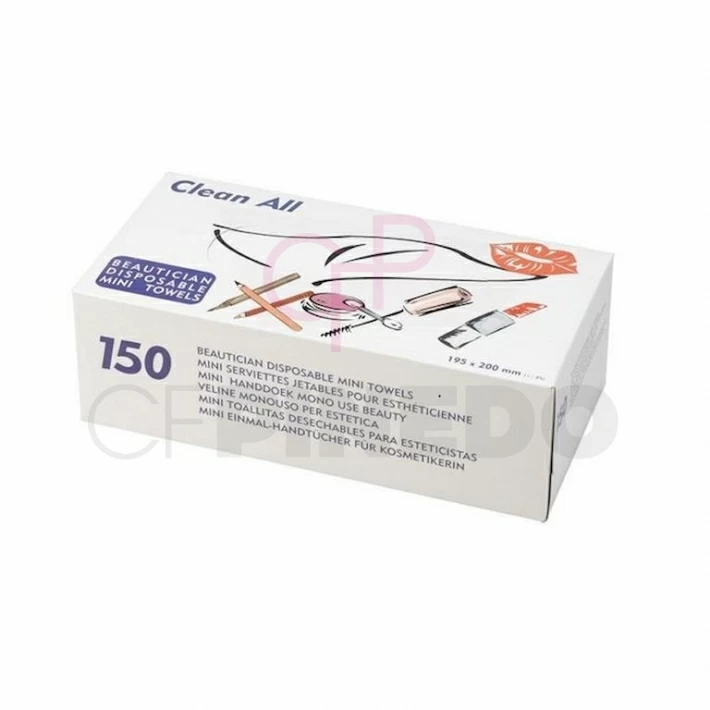 MINI TOALLITAS DESECHABLES (150 PA�UELOS) REF.4421562 CLEAN ALL