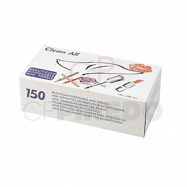 MINI TOALLITAS DESECHABLES (150 PA�UELOS) REF.4421562 CLEAN ALL