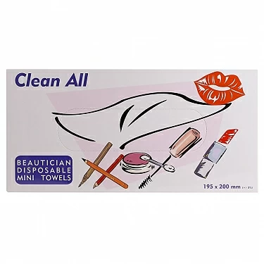 MINI TOALLITAS DESECHABLES (150 PA�UELOS) REF.4421562 CLEAN ALL_1