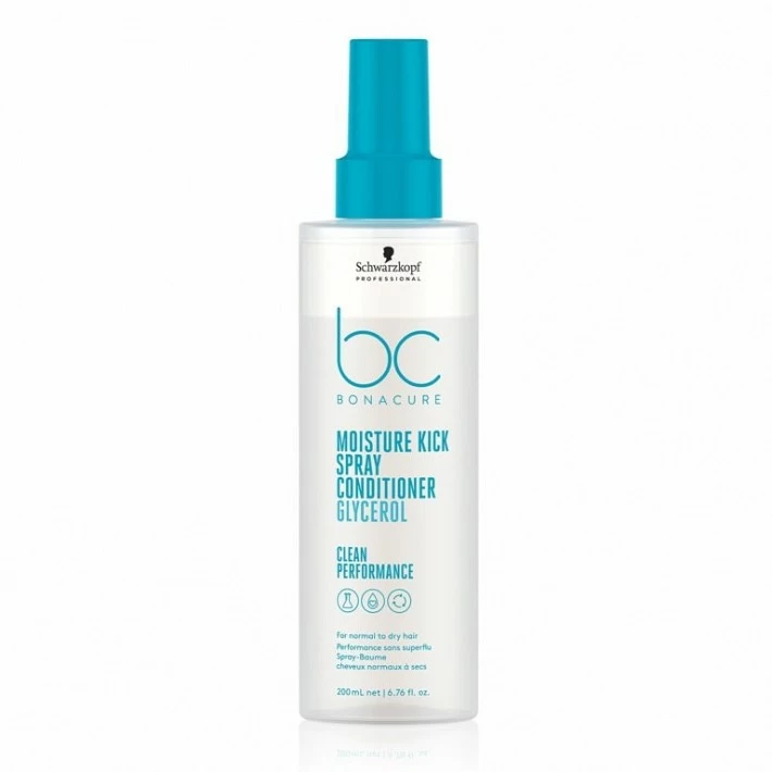 MOISTURE KICK SPRAY CONDITIONER GLYCEROL 200 ML. BONACURE MOISTURE KICK SPRAY CONDITIONER GLYCEROL 200 ML. BONACURE