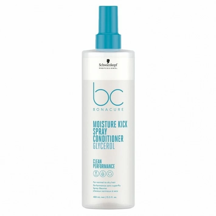 MOISTURE KICK SPRAY CONDITIONER GLYCEROL 400 ML. BONACURE MOISTURE KICK SPRAY CONDITIONER GLYCEROL 400 ML. BONACURE