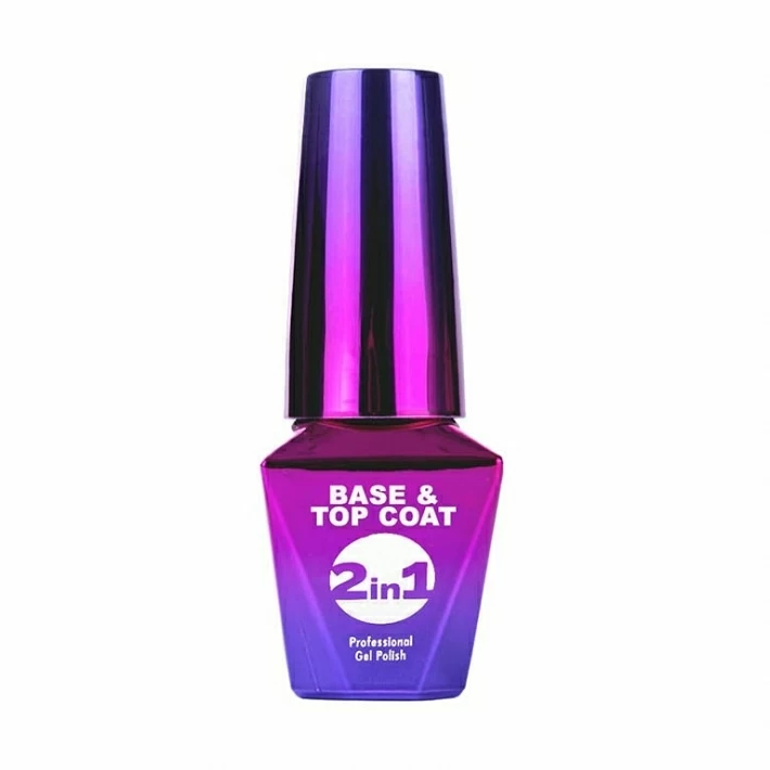 MOLLYLAC BASE & TOP COAT 2 EN 1 10ML MOLLYLAC BASE & TOP COAT 2 EN 1 10ML