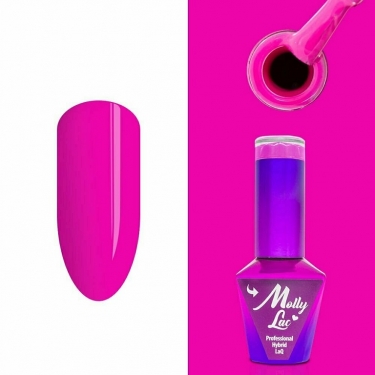 MOLLYLAC ESMALTE SEMIPERMANENTE FLAMINGO 10 ML.