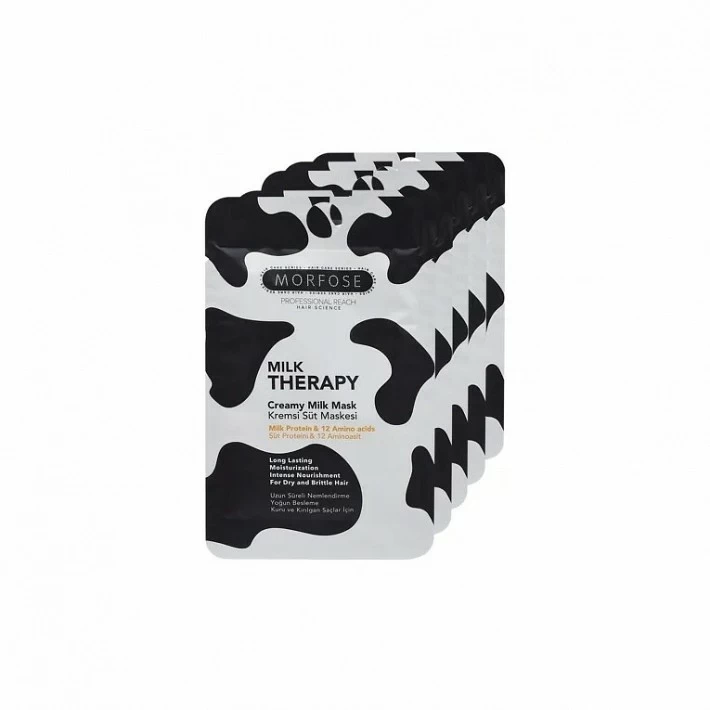MORFOSE MILK THERAPY HAIR MASK 25ML MORFOSE MILK THERAPY HAIR MASK 25ML