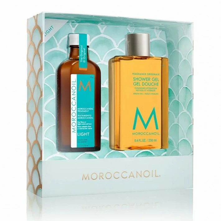 MOROCCANOIL PACK TRATAMIENTO LIGHT 100 ML. + SHOWER GEL 250 ML.�DE REGALO!