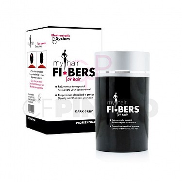 MYHAIR FIBERS FOR HAIR LIGHT BROWN_1 MYHAIR FIBERS FOR HAIR DARK GREY