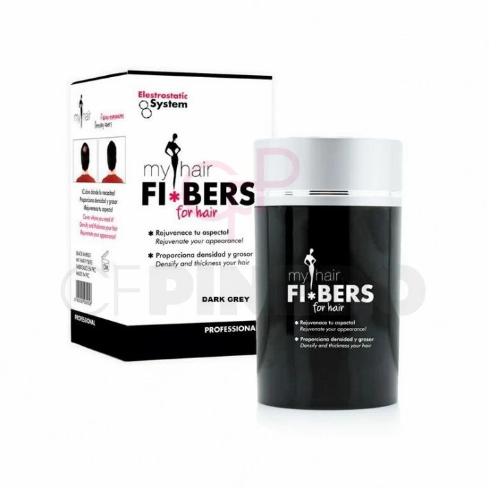 MYHAIR FIBERS FOR HAIR DARK GREY MYHAIR FIBERS FOR HAIR DARK GREY