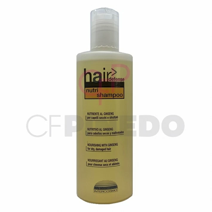 NUTRI SHAMPOO AL GINSENG 200 ML. HAIR DEFENSE NUTRI SHAMPOO AL GINSENG 200 ML. HAIR DEFENSE