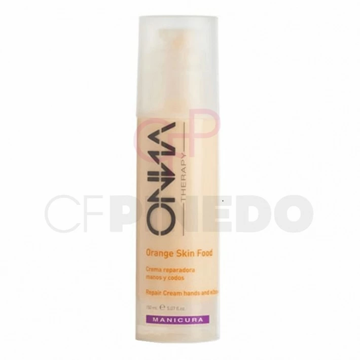 ONNA ORANGE SKIN FOOD CREMA REPARADORA MANOS Y CODOS 150ML ONNA ORANGE SKIN FOOD CREMA REPARADORA MANOS Y CODOS 150ML