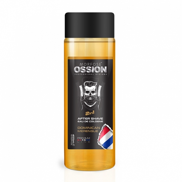 OSSION AFTER SHAVE EAU DE COLOGNE 400 ML. DOMINICAN MERENGUE C.F.Pinedo