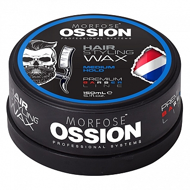 OSSION HAIR STYLING WAX MEDIUM 150 ML.