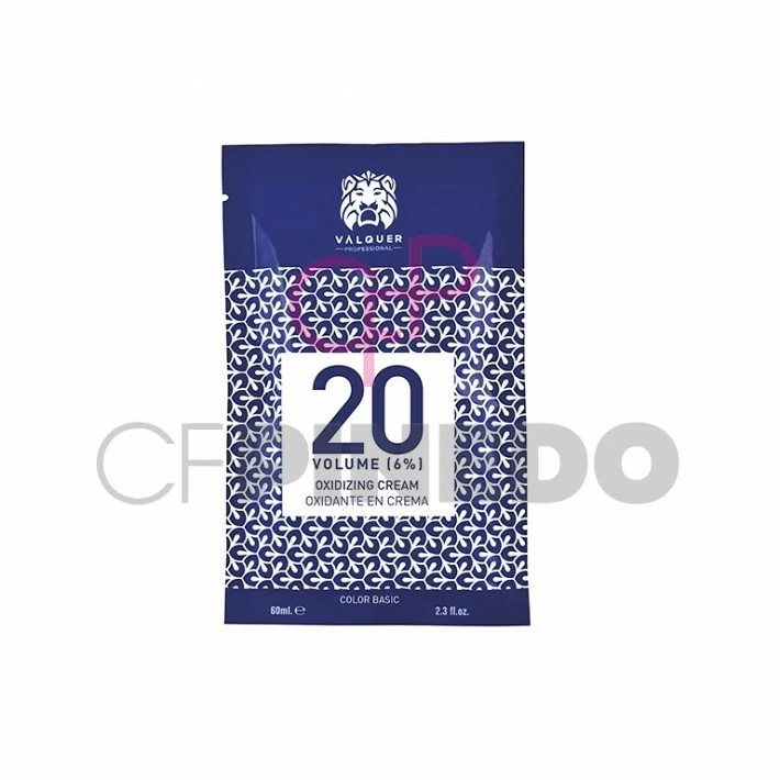 OXIDANTE EN CREMA 20 VOLUME 60 ML. VALQUER PROFESSIONAL OXIDANTE EN CREMA 20 VOLUME 60 ML. VALQUER PROFESSIONAL