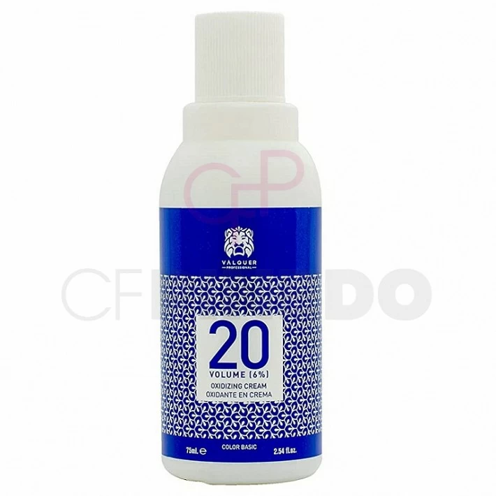 OXIDANTE EN CREMA 20 VOLUME 75 ML. VALQUER PROFESSIONAL  REF 38422