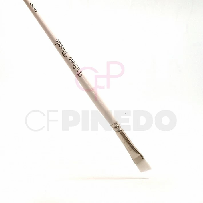 PINCEL SESGADO GRANDE SINTETICO BLANCO SP 083 PALOMA PINEDO