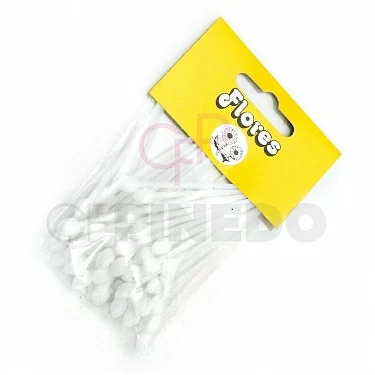 PINCHOS FLORES COLORES 40 UNIDADES REF.21500