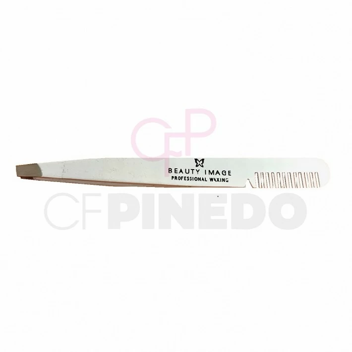 PINZA DEPILAR CON PEINE BEAUTY IMAGE