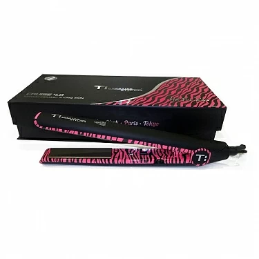 PLANCHA CRUISE HOT PINK ZEBRA "Limited Edition" TI CREATIVE