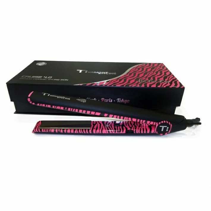 PLANCHA CRUISE HOT PINK ZEBRA "Limited Edition" TI CREATIVE