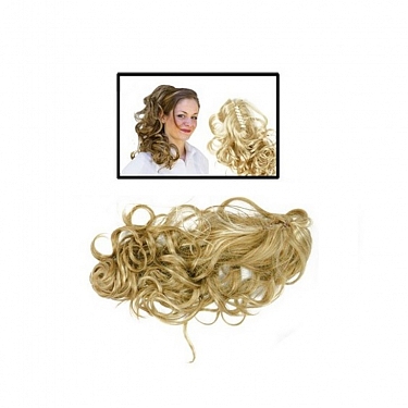 POSTIZO CLIP JUDY 55/60 CM. RUBIO CON MECHAS REF.773258_1