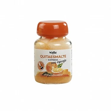 QUITAESMALTE EXPRESS CON ESPONJA KATAI AROMA NARANJA 75 ML