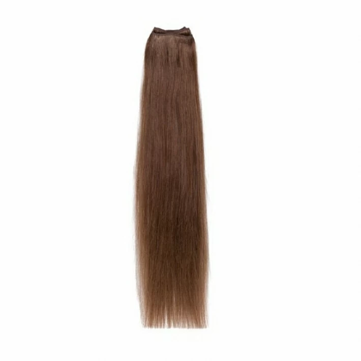 RAMAL CABELLO NATURAL TEJIDO ELEGANCE LISO 50 CM. 18"