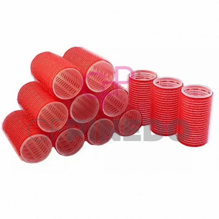 RULOS VELCRO N�7 ROJO � 36mm REF : 4124049 (12 UNIDADES)