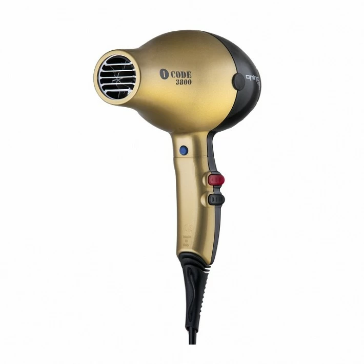 SECADOR I-CODE DORADO UV-NEGRO 2200 W SECADOR I-CODE DORADO UV-NEGRO 2200 W
