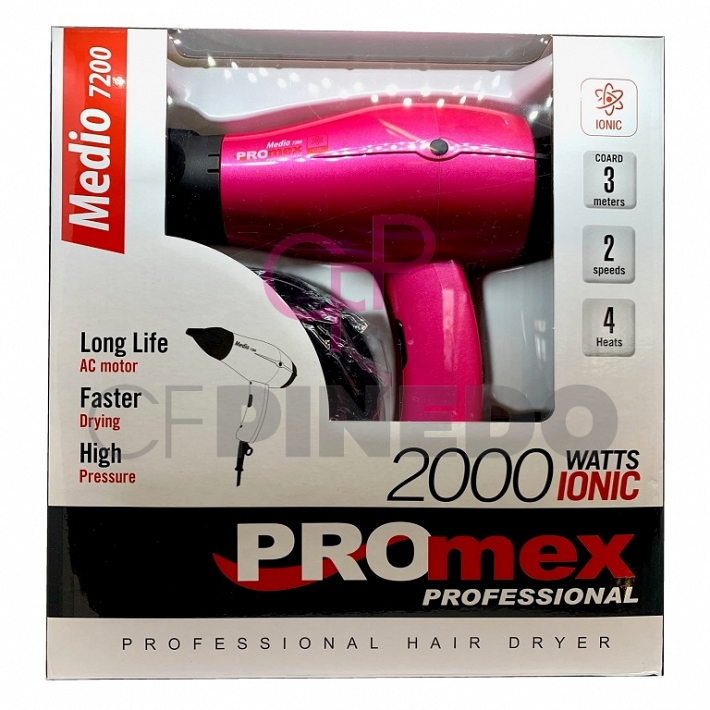 SECADOR PROMEX COMPACT 2000 WATTS IONIC PINK REF.211256_1